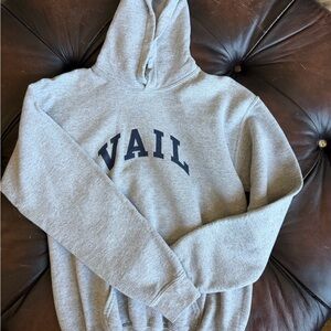 Gildan Vail Gray Hoodie Youth XL